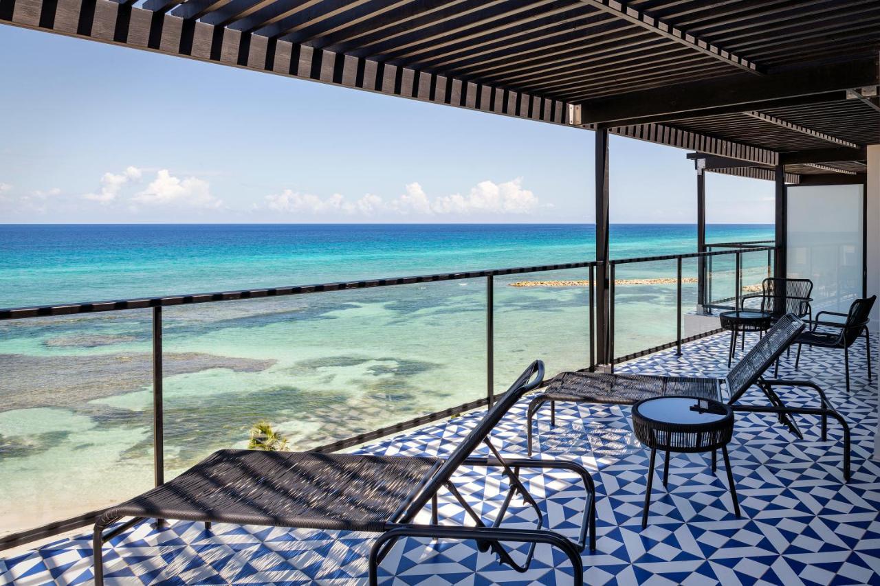 ホテル Ocean Eden Bay (Adults Only) Spring Rises エクステリア 写真 Ocean view from a room at the Iberostar Grand Hotel Bávaro