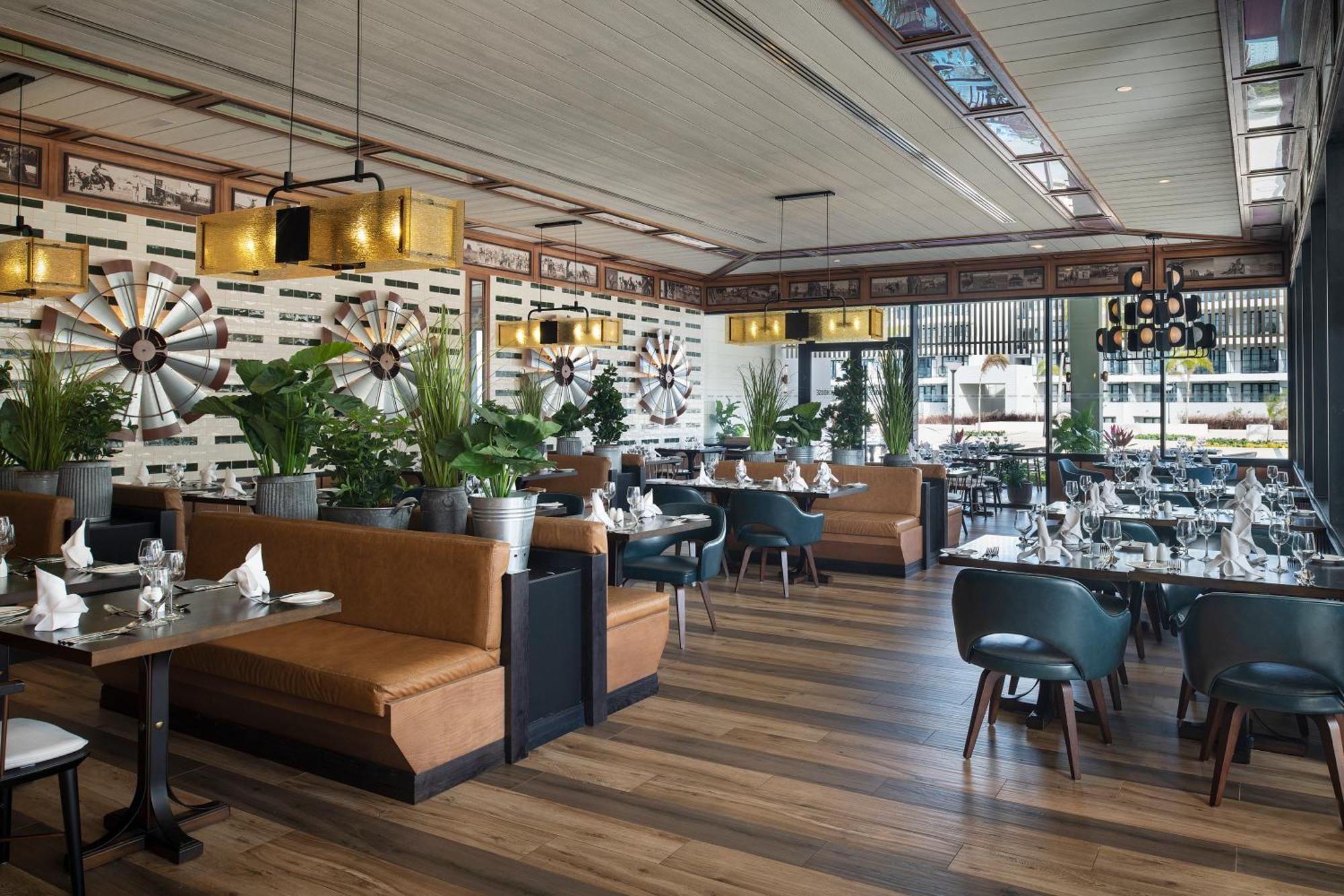 ホテル Ocean Eden Bay (Adults Only) Spring Rises エクステリア 写真 Interior of the restaurant