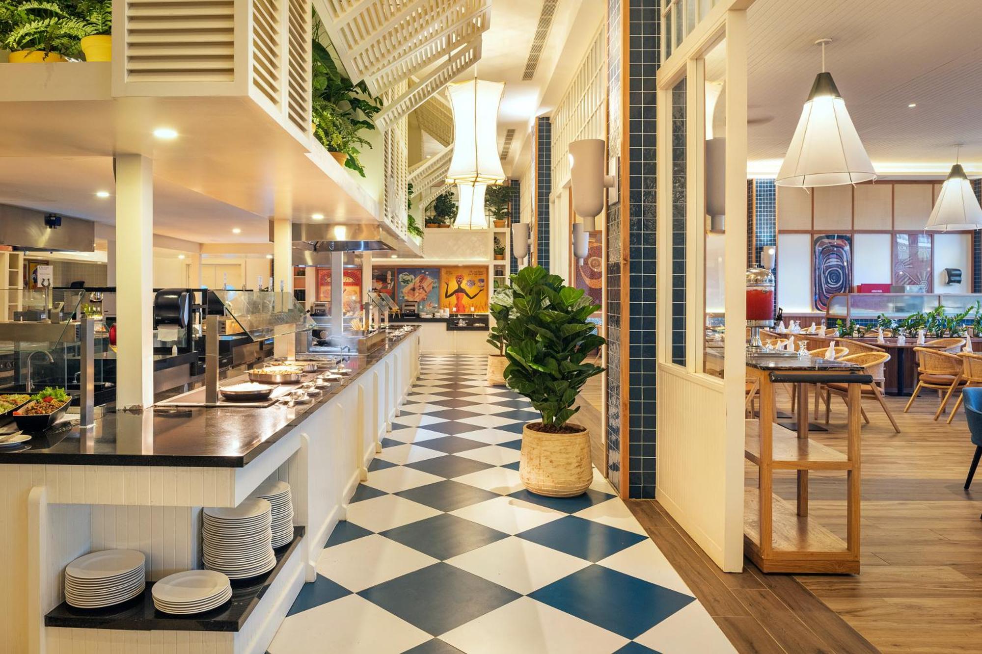ホテル Ocean Eden Bay (Adults Only) Spring Rises エクステリア 写真 The restaurant